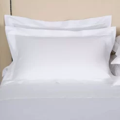 Flash Sale 🤩 Frette Triplo Popeline King Sham, King White/black ✔️ -Deals Frette Store unnamed file 1011