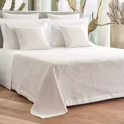 Outlet 🔥 Frette Pebble Coverlet Collection - 100% Exclusive Milk 😀 -Deals Frette Store unnamed file 137