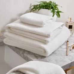 Hot Sale 🥰 Frette Simple Border Towel Collection White 😍