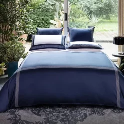 Discount ❤️ Frette Hotel Porto Collection Deep Blue 🔔