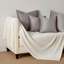 Best deal ⌛ Frette Lux Herringbone Coverlet, King Savage Beige 🎉