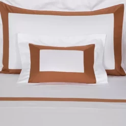 Brand new 👏 Frette Bicolore Bedding Collection White/light Azure 🎁 -Deals Frette Store unnamed file 406