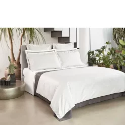 New 🌟 Frette Pinstripe Bedding Collection Light Gray/lead Gray 🧨 -Deals Frette Store unnamed file 430