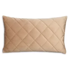 Flash Sale 👍 Frette Quilted Velvet Decorative Cushion Sand 💯 -Deals Frette Store unnamed file 498