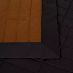 New 💯 Frette Rectangular Quilt Dark Orange/slate Gray 🔔 -Deals Frette Store unnamed file 525