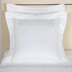 Top 10 😍 Frette Ornate Medallion Embroidered Bedding Collection Milk/light Azure 🎉 -Deals Frette Store unnamed file 578