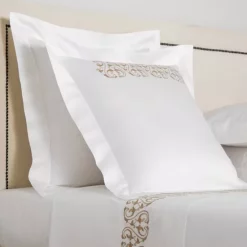 Top 10 😍 Frette Ornate Medallion Embroidered Bedding Collection Milk/light Azure 🎉 -Deals Frette Store unnamed file 579
