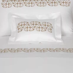 Top 10 😍 Frette Ornate Medallion Embroidered Bedding Collection Milk/light Azure 🎉 -Deals Frette Store unnamed file 581