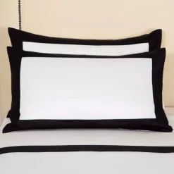 Deals 🎁 Frette Bold Standard Sham Milk/black ⭐ -Deals Frette Store unnamed file 601