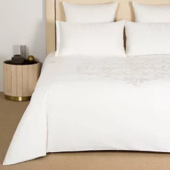 Hot Sale ⭐ Frette Medallion Heart Bedding Collection Milk 🥰 -Deals Frette Store unnamed file 612
