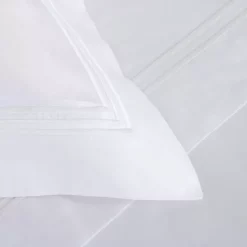 Brand new 🔥 Frette Triplo Popeline Duvet Cover, Queen White/milk 🎁 -Deals Frette Store unnamed file 615