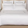 Coupon 🤩 Frette Basket Weave Embroidered Duvet Cover, Queen Milk/scoglio 😍 -Deals Frette Store unnamed file 629