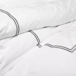 Best Pirce ⌛ Frette Classic Duvet Cover, Queen White 🎉 -Deals Frette Store unnamed file 63
