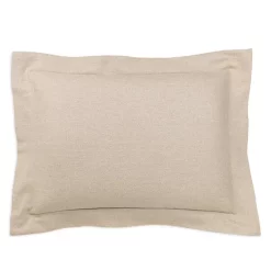 Promo 🌟 Frette Chevron Melange Standard Sham - 100% Exclusive Naturale 🧨