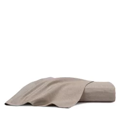 Promo 👍 Frette Chevron Melange Duvet Cover, Queen - 100% Exclusive Naturale ❤️