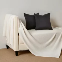 Deals 👍 Frette Lux Passepartout Decorative Pillow, 20" X 20" Black ⭐ -Deals Frette Store unnamed file 684