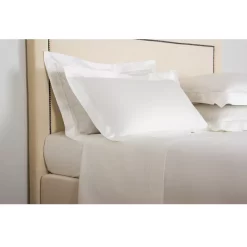 Best Sale 😀 Frette Essentials Doppio Ajour Standard Sham Milk 🧨 -Deals Frette Store unnamed file 694