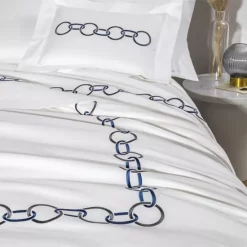 Best reviews of 🎉 Frette Links Embroidery Cotton Standard Sham Storm Grey ❤️ -Deals Frette Store unnamed file 756