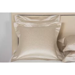 Hot Sale 🔔 Frette Lux Glowing Weave Euro Sham Milk ✔️