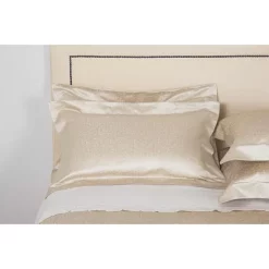 Outlet ✨ Frette Lux Glowing Weave King Sham Milk 💯