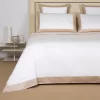 Wholesale 🧨 Frette Bold Boudoir Euro Sham Savage Beige/scoglio 🥰