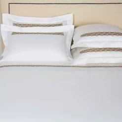Best Pirce 🥰 Frette Basketweave Bedding Collection Milk/black 👍 -Deals Frette Store unnamed file 921