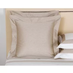 Discount ✔️ Frette Forever Euro Sham Ligt Beige/savage Beige 🔥