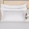 Discount ⌛ Frette Basket Weave Embroidered Standard Sham Milk/scoglio 🔥 -Deals Frette Store unnamed file 987