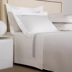Discount ⌛ Frette Basket Weave Embroidered Standard Sham Milk/scoglio 🔥 -Deals Frette Store unnamed file 989