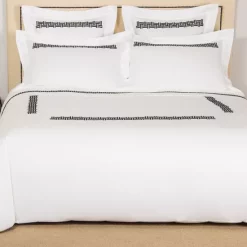Discount ⌛ Frette Basket Weave Embroidered Standard Sham Milk/scoglio 🔥 -Deals Frette Store unnamed file 990